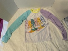 Disney Toy Story Rash Guard Youth 9/10 Forky Long Sleeve Swim Shirt UPF 50 EUC
