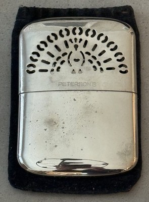 Vintage Peterson s Hand Warmer Catalytic Heater Japan Pocket Warmer