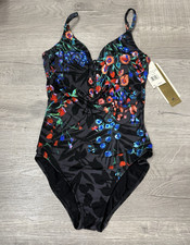 Gottex Women's One Piece Swimsuit Multicolor Size US 10 6918