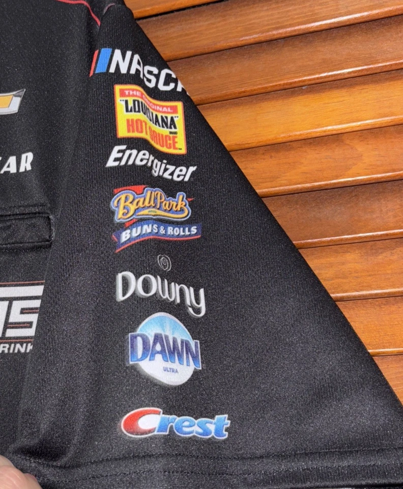NASCAR JTG Racing Team emitido por Ricky Stenhouse Jr. Camisa Crew Talla Grande Foto 4 de 4