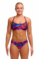 Funkita Ladies Big Bang Sports Top - Swimming -  Multi