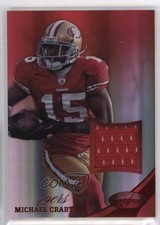 2012 Certified Materials Mirror Red 44/49 Michael Crabtree #83 4f5