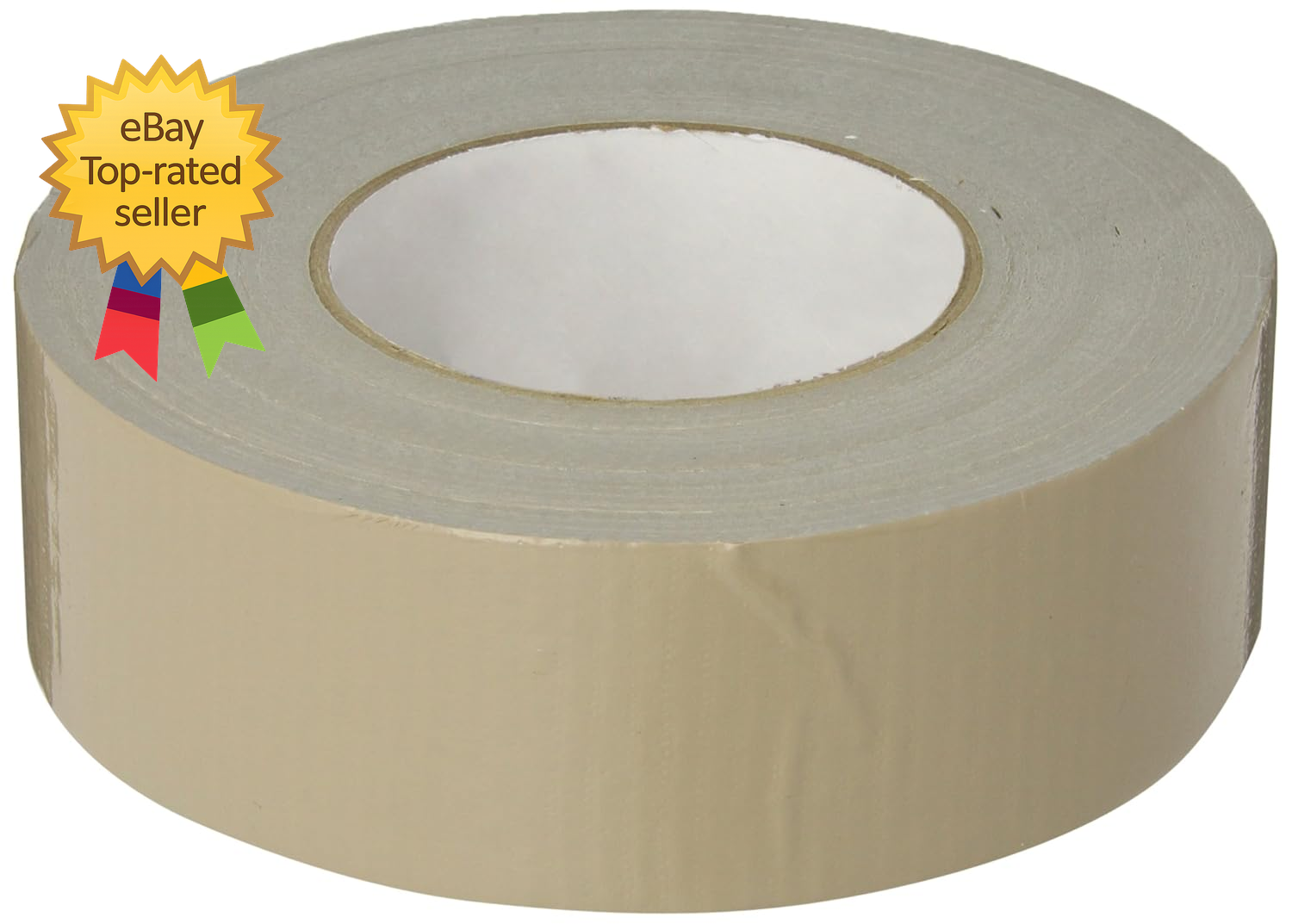 Tan Duct Tape  All Purpose   Water Resistant  1.89 Inch   60 Yds   1 Roll