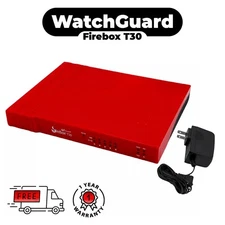 GRADE A - WatchGuard Firebox T30 Firewall Security Appliance HW Model BS3AE5 💯