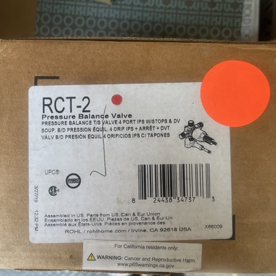 #ad #ad Rohl RCT 2 Pressure Balanced Rough In Valve with Diverter and Service Stops $100.80
