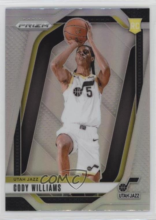 2024-25 Panini Prizm Silver Prizm Cody Williams #232 Rookie RC