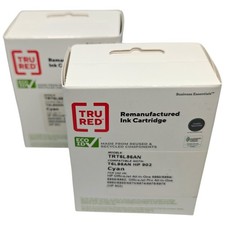 2pk Cyan Ink Cartridges for HP 902 Officejet Pro 6960 6968 6970 6975 6978