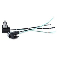 5 Pcs H1 H3 Headlight Wiring Harness, Fog Lamp Socket Connector Pigtail