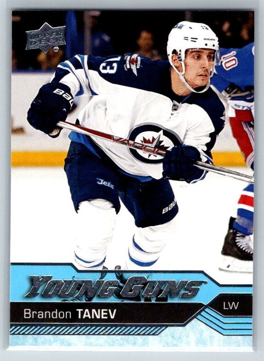 2016-17 Upper Deck Series 2 Young Guns #467 Brandon Tanev Rookie Winnipeg Jets