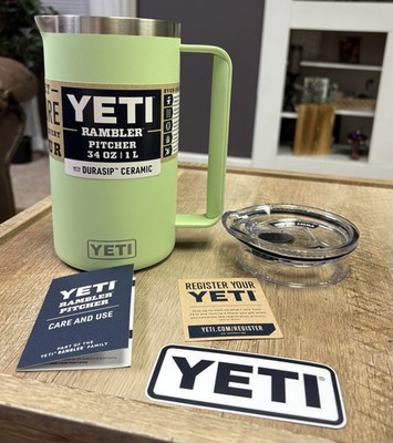 YETI Rambler 34 oz Pitcher Key Lime NWT | eBay