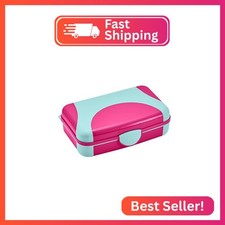 LockerMate by Bostitch Hard Pencil Case, Durable Plastic Pencil Box, Kid-Friendl