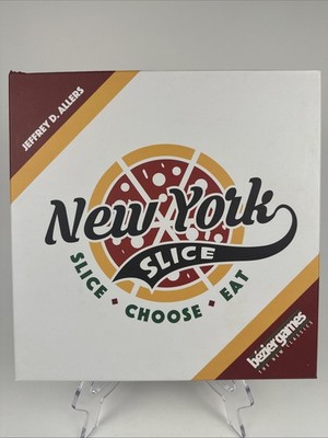 New York Slice Board Game - Bezier Games 100% Complete Excellent Condition