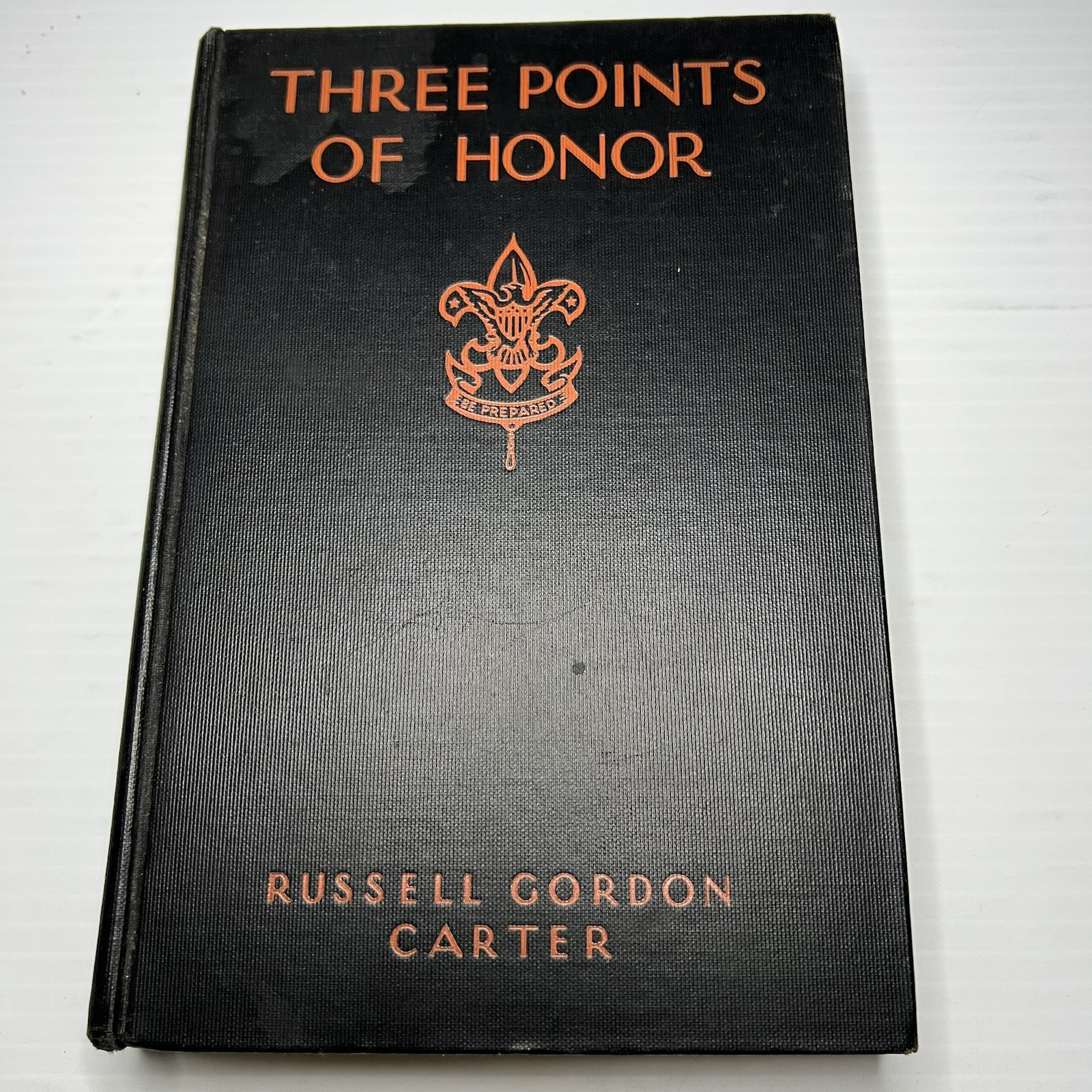 BSA Three Points of Honor by Russell Gordon Carter Reprint 1929 Hardback BO-311