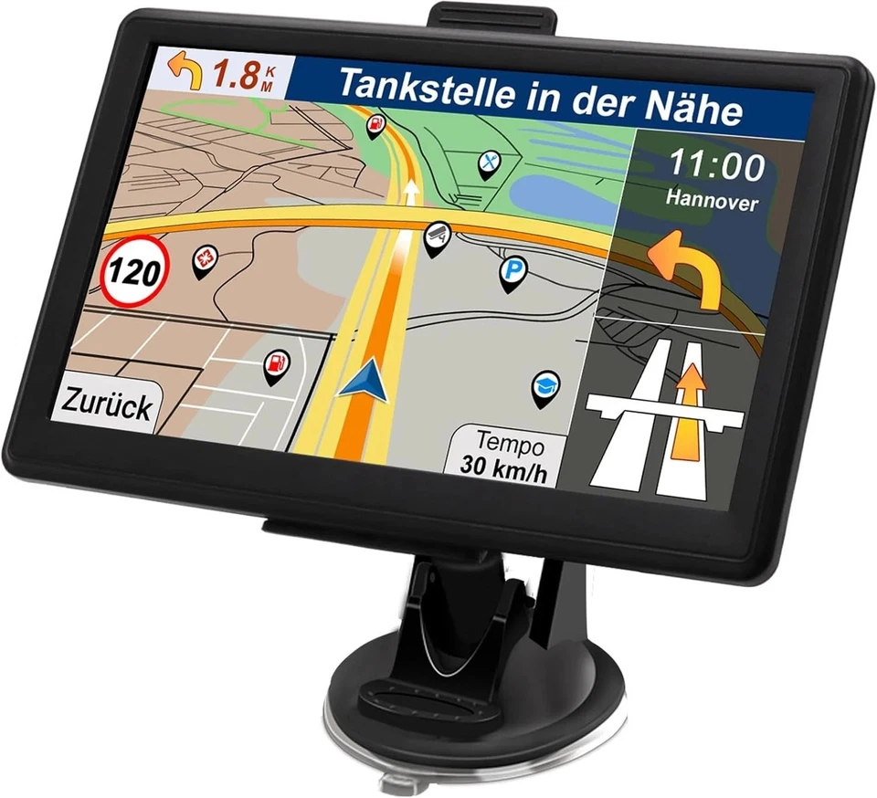 7" Zoll GPS Navi Navigation für Auto LKW PKW Navigationsgerät 8GB+256MB ▶EU ▶FM - Bild 2 von 4