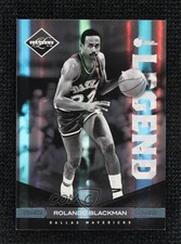 2011-12 Panini Limited Legend Spotlight Platinum 1/1 Rolando Blackman #137 2d0