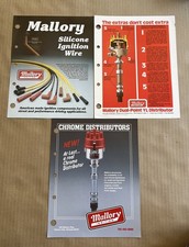 Vintage Mallory Distributor Products Company Catalog Inserts