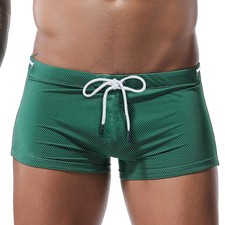 Men's Swimwear Boxers Swimwear Men Swimming Trunks Surf Beach Shorts Swim.