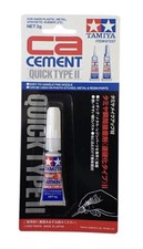 Tamiya 87237 CA Cement (Quick Type) II (3g) Instant Glue For Plastic Model Kits