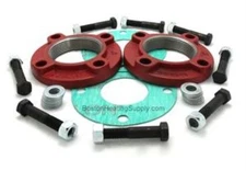 Grundfos 91584912 Cast Iron Flange Set, 3" NPT