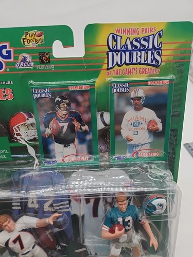 Figurina sportiva Starting Lineup, 1998, Dan Marino, John Elway, doppio classico - Foto 3 di 6