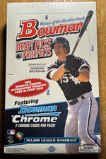2009 Bowman Draft Baseball Factory Sealed Hobby Box..Trout Auto RC?..Refractors?