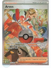 Arven 235/091 Special Illustration Rare 2024 Pokemon Paldean Fates Holo NM on eBay