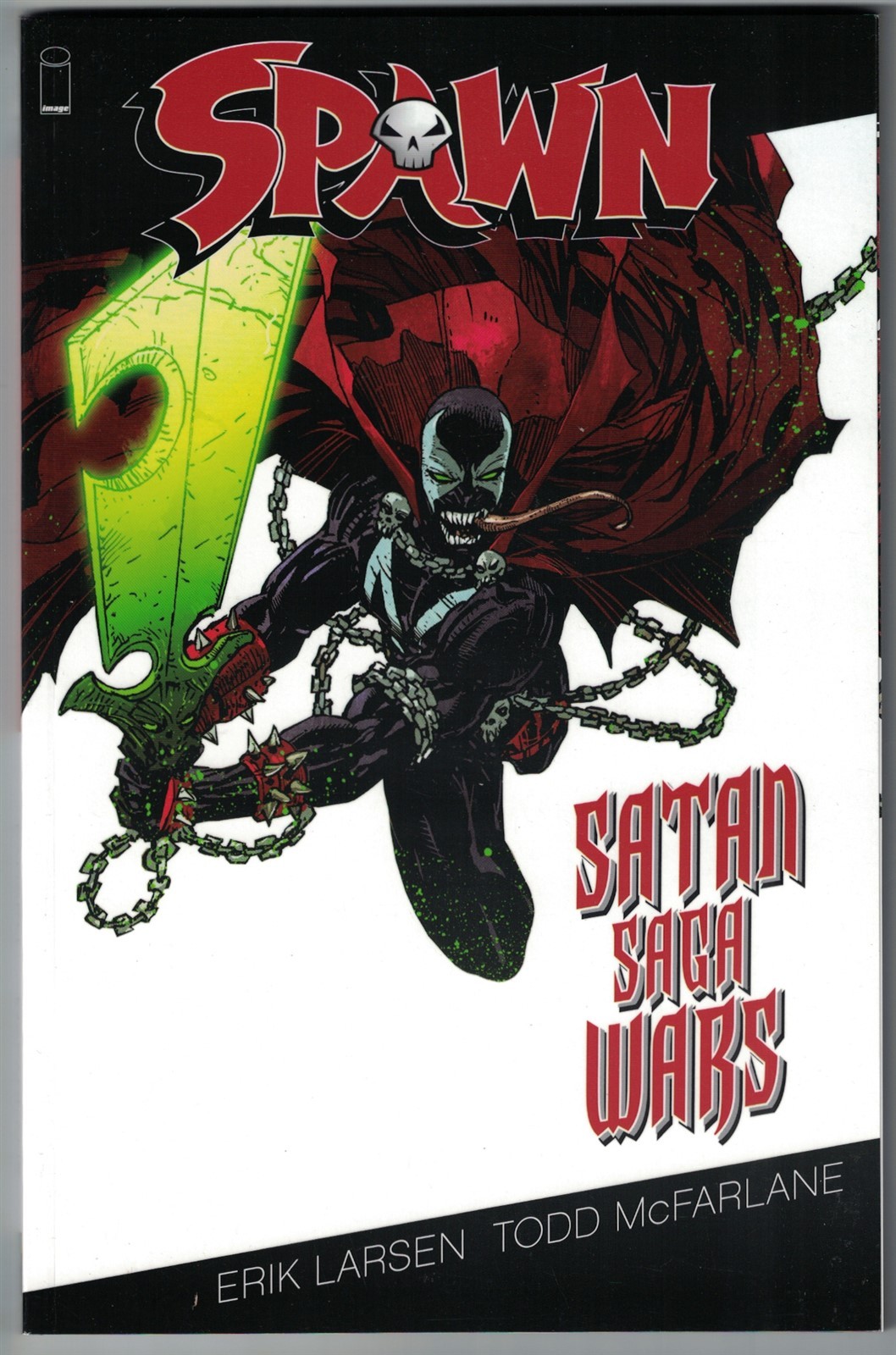 SPAWN SATAN SAGA WARS TP TPB Todd McFarlane Erik Larsen 2016 NEW NM