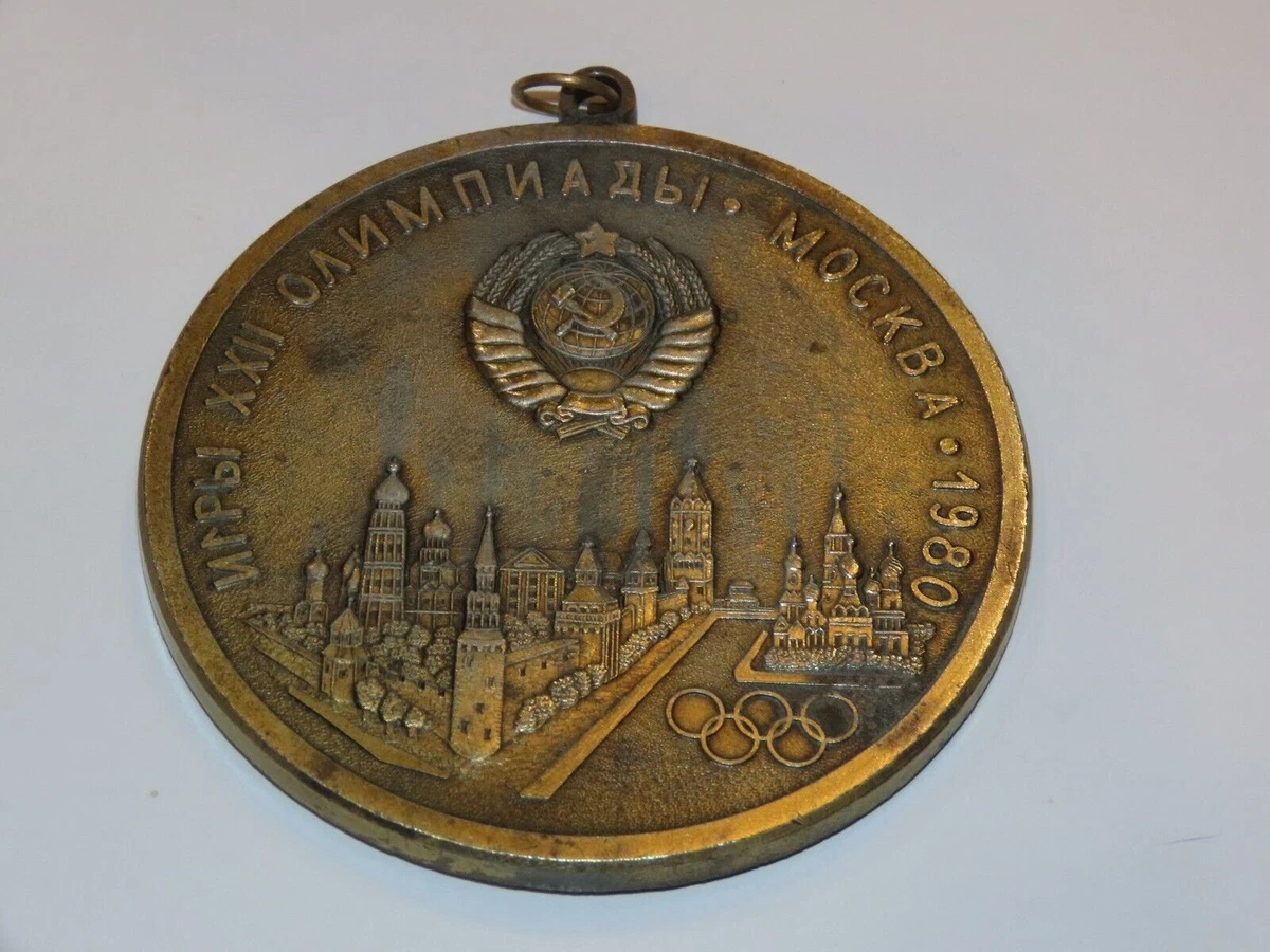 Lot De 6 épingles Souvenirs Vintage – URSS Jeux Olympiques Moscou 1980