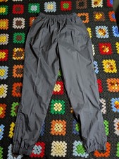 ASICS Vintage Womens Nylon Track Pants Traini...