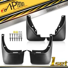 A-Premium 4x Front & Rear Mud Flaps Splash Guard for Toyota RAV4 1996-2000 Black