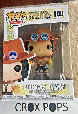 Funko Pop! One Piece - Portgas.D.Ace (Réf. JJL 170510) - Figurine 10 Cm - Collection 2017 - Très Bon état
