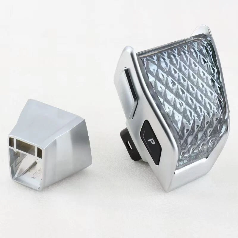 Crystal Gear Shift Knob Cover Fits for Audi A4 A4L A5 A6L A7 A8 Q5L Q6 Q7 Q8 - Imagem 2 de 4