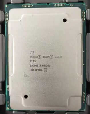 Intel Xeon Gold 6135 8 core 16-thread SR3M6 3.4GHz FCLGA3647 CPU processor
