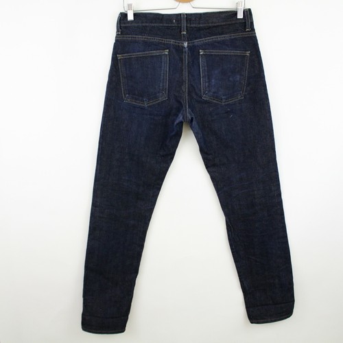 Naked & Famous Men’s Selvedge jeans Size 32 Super Skinny Guy denim button fly - Picture 7 of 7