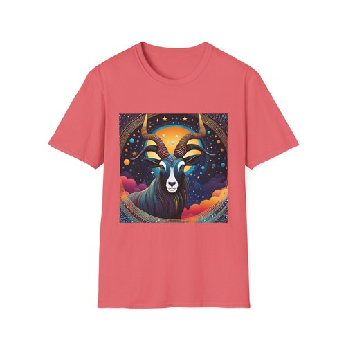 Mystical Goat Unisex T-Shirt, Astrology Shirt, Zodiac Apparel, Unique Gift, - Picture 2 of 53