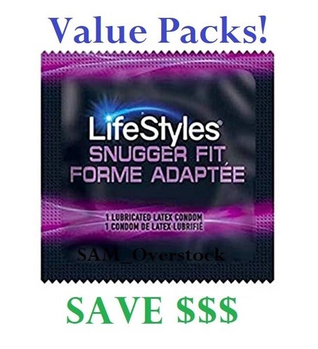 Lifestyles SNUGGER FIT SMALL Condoms - Value Packs ~ Save $$$ - Picture 2 of 4