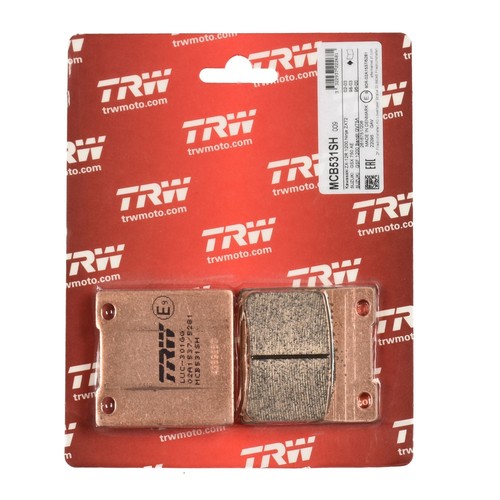 TRW MCB747SV Sinter Street - Kit Plaquettes De Frein Avant Pour Buell XB
