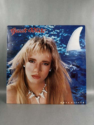 Beach Towel 1988 GREAT WHITE Once Bitten, Surfs Up, promo item 31 x 58 Beach Towel 1988 GREAT WHITE Once Bitten, Surfs Up, promo item 31 x 58