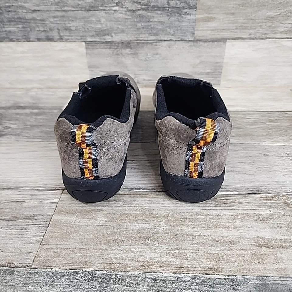 Merrell Jungle Moc Jóvenes Niños Talla 3 Zapatos Marrón Gamuza Cómodos Tenis Bajos Foto 3 de 4
