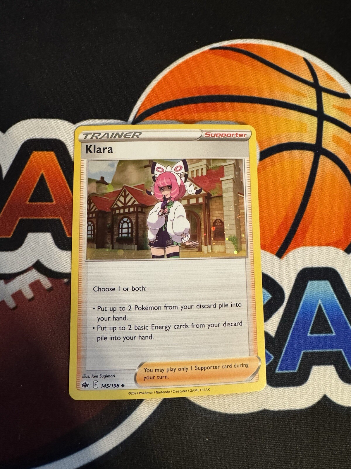 Pokémon TCG Klara Sword & Shield 145/198 Cosmos Holo Promo NM/M