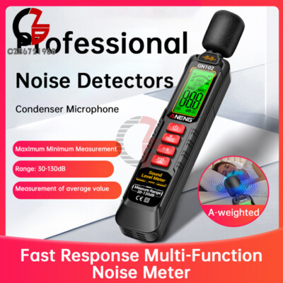 ANENG Digital Sound Level Meter Decibel Meter 30-130dB Noise Audio ...