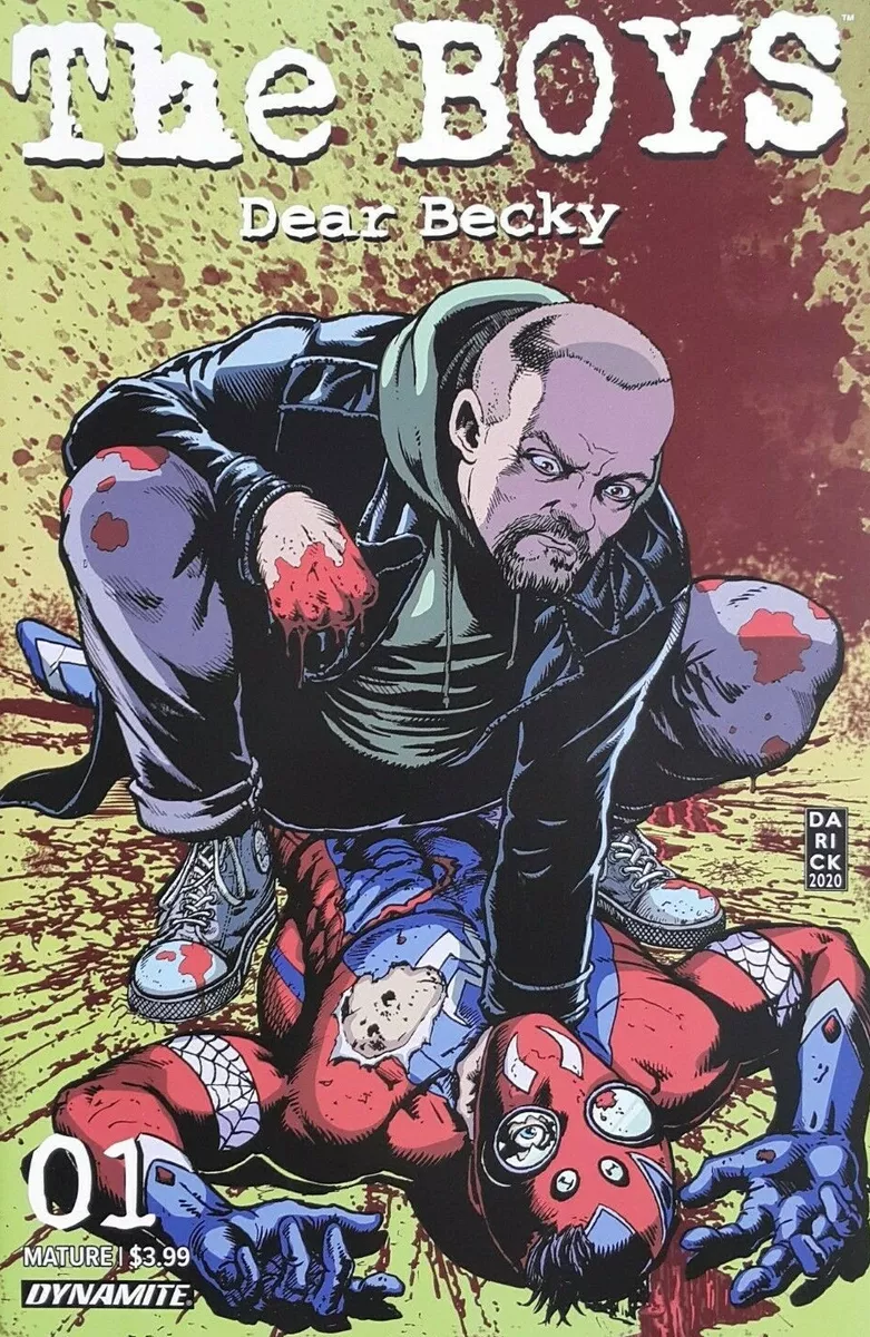 The Boys: Dear Becky #1 Darick Robertson Green Variant Cover Comics Elite |  eBay