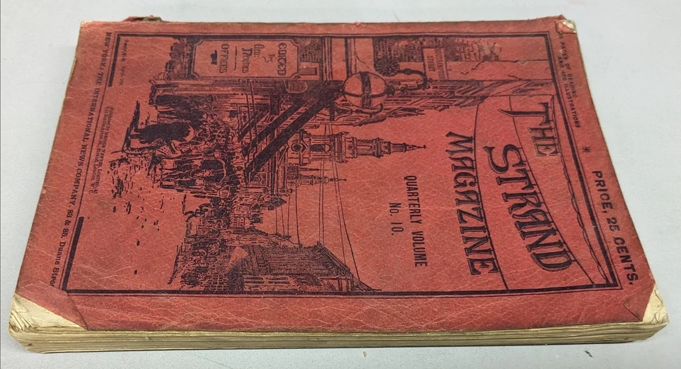 1898 The Strand Magazine Quarterly Volume No.10 April 1898 - Image 4 of 4
