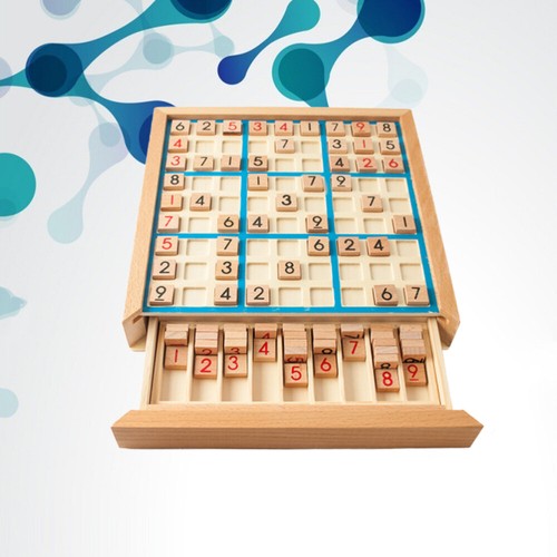 Sudoku-Spiel Schach Kind Zahlenpuzzle-Spielbrett Zahlenrätsel Für Kinder - Bild 4 von 11