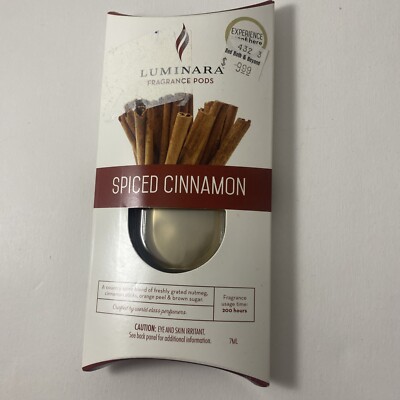 LUMINARA Fragrance Pod  Spiced Cinnamon  New In package