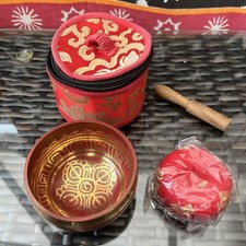Singing Bowel Gift Set 6x8cm - Handmade In Nepal