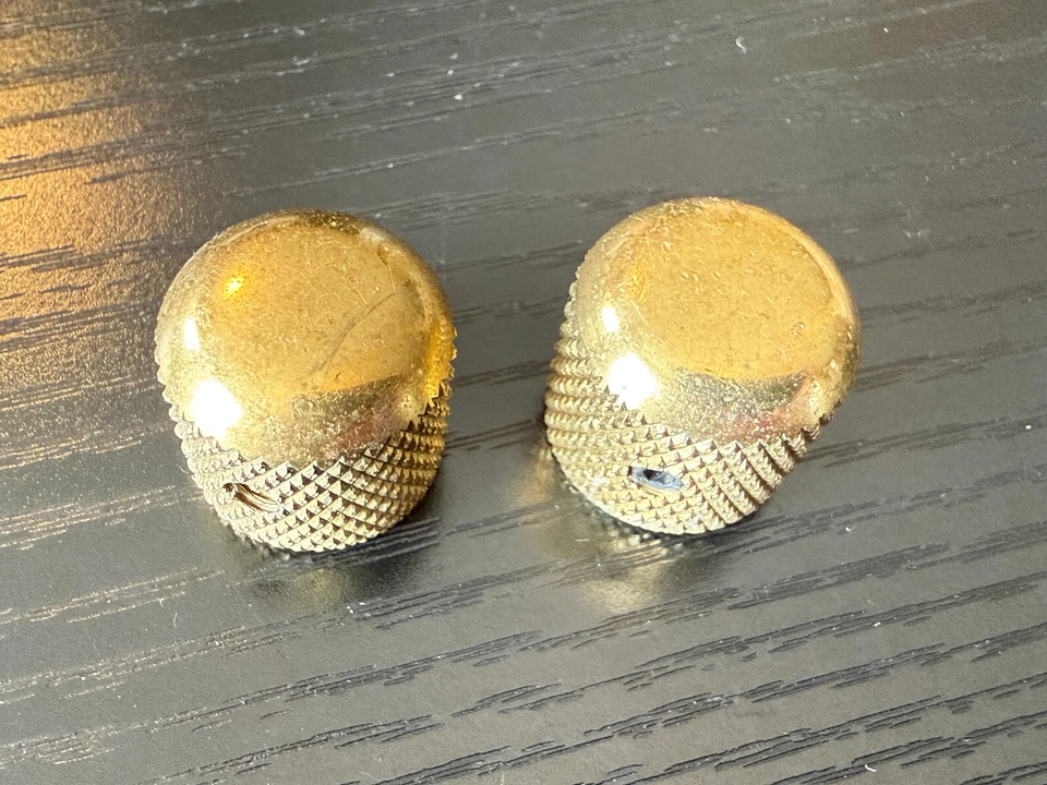 Jackson Charvel EE. UU. Era Ontario perillas de cúpula de latón Foto 2 de 4