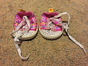 bedazzled tennis shoes