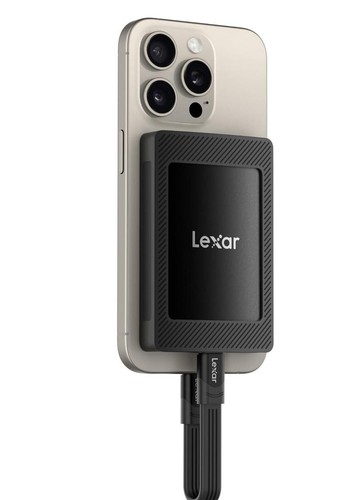 Lexar SL500M 4TB Portable SSD With Magnetic-Set Gen 2x2 2000MB/s - 第 1/5 張圖片