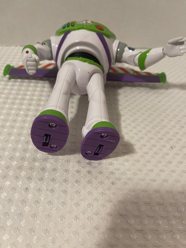 Disney Pixar Buzz Lightyear Toy Story Robot Talks and Moves 7.5" tall - Picture 4 of 4